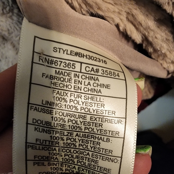 Faux Fur Peacoat - Picture 5 of 5